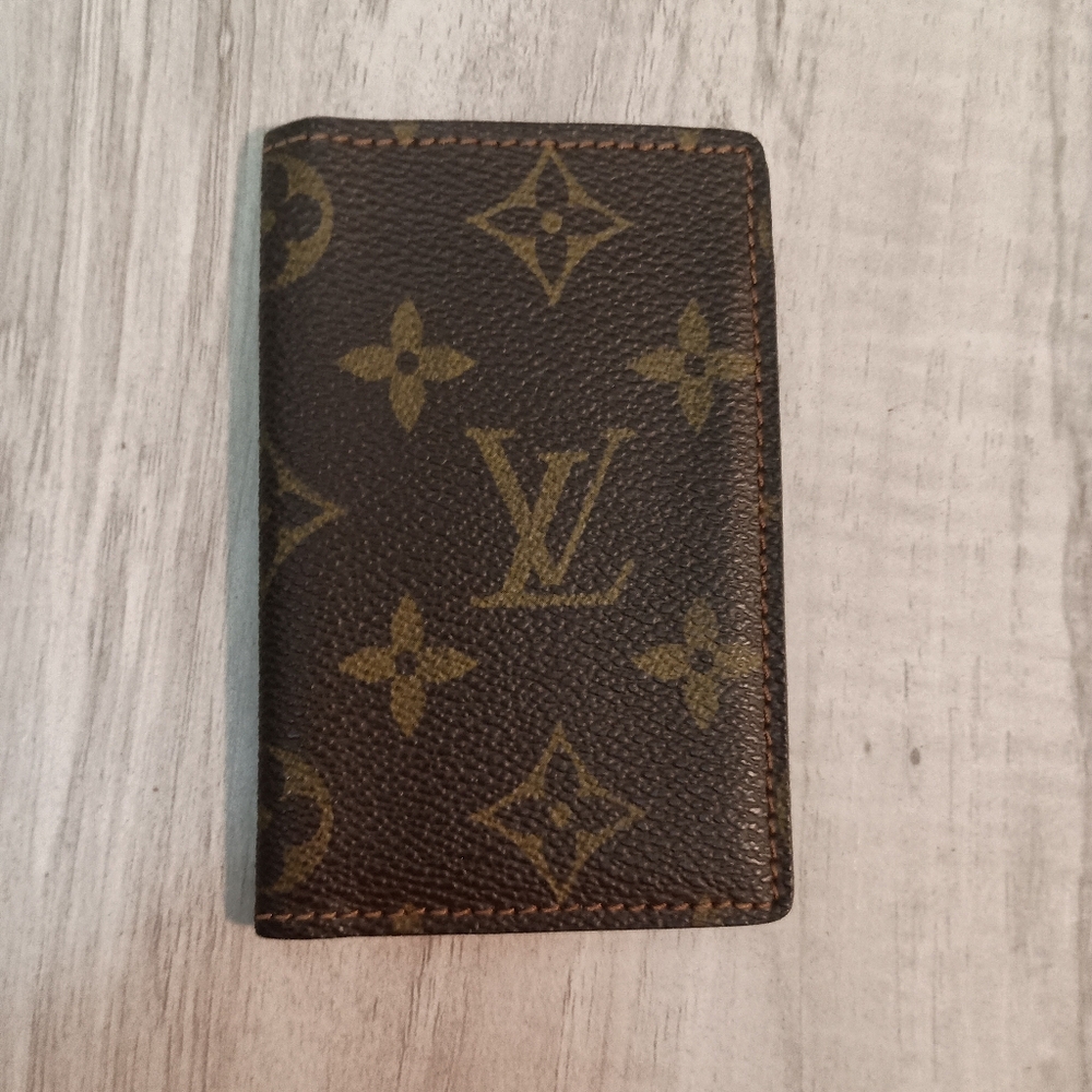 Louis Vuitton Organizer de Poche Card Case Monogram- Authentic